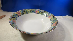 PTS Int’l Interiors Fantasia SERVING FRUIT BOWL Mosaic Look & Feel 10.3/4" - Picture 1 of 6