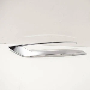 VOLVO V90 MK2 Stoßstange vorne links Zierleiste Chromblende 31425448 NEU ORIGINAL - Bild 1 von 8