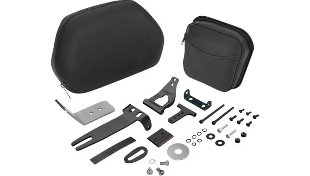 Respaldo para conductor Show Chrome Platinum RT Grande negro #41-200G Can-Am Spyder RT Foto 1 de 1