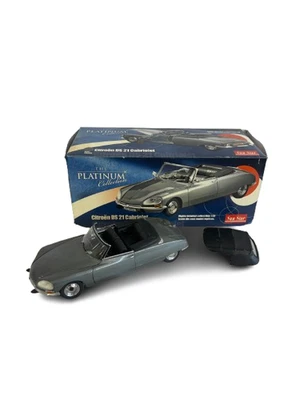 Citroen DS 21 Cabriolet Die-cast Modelo Sun Star Platinum Colección Gris En Caja Foto 1 de 4
