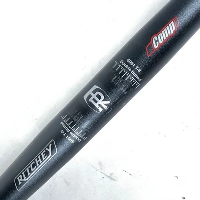 Barra MTB True Ritchey Comp 580 mm doble tope plana 6° barrido trasero Ø25,4 abrazadera Foto 1 de 4