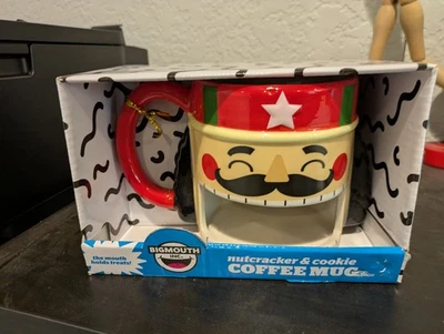 NUEVA Taza de Café Cascanueces y Galletas - Sostiene Café Y Galletas ¡Divertida idea de regalo! Foto 1 de 4