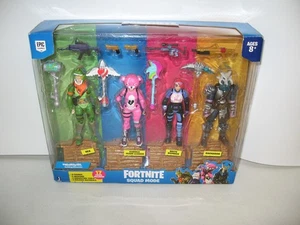 New Jazwares FORTNITE Squad Mode Epic Games 4 Figure Pack 4" New ! - Picture 1 of 9
