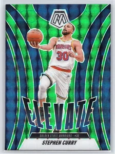 2024-25 Panini Mosaic #24 Steph Curry Green Elevate Prizm Golden State Warriors - Picture 1 of 2