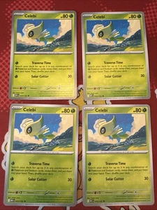 Pokémon TCG Mega Evolution 4X Celebi 012/132 X4 - Englisch NM PLAYSET - Bild 1 von 1