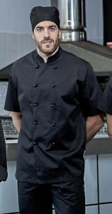 Giacca Cuoco Casacca Chef Uomo Donna Cucina Divisa Cotone da Lavoro Camicia - Foto 1 di 1
