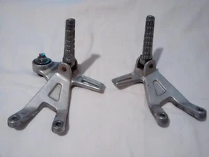 Yamaha FZ750 XJ900 usw Oldtimer original Paar Alu Fußrasten - Bild 1 von 3