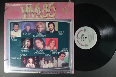 VARIOS (Raphael, Juan pardo, Massiel) Viva '86 LATIN LP Shrink CBS - Image 1 of 2
