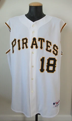 Jason Kendall Pittsburgh Pirates Majestic Jersey Vest Sz 52 MLB Stitched Sewn Cover