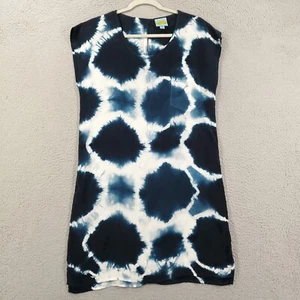 C&C California Dress Womens Small Tie Dye Mini Shift - Picture 1 of 16