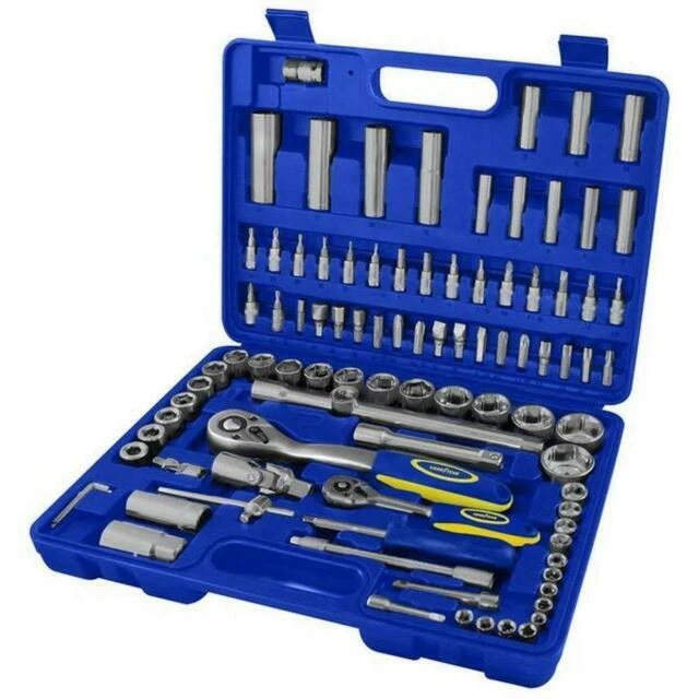 Goodyear 901952 Socket Set Professional Tool Kit - 94 Count