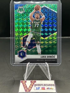 20/21 Panini Mosaic - LUKA DONCIC GREEN MOSAIC PRIZM #47 Dallas Mavericks - Picture 1 of 3