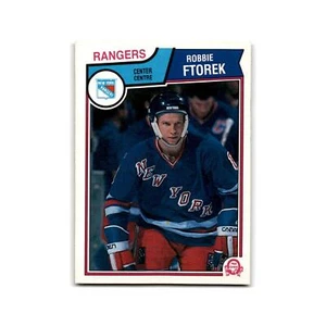 1983 O-Pee-Chee Robbie Ftorek New York Rangers #244 - Picture 1 of 3