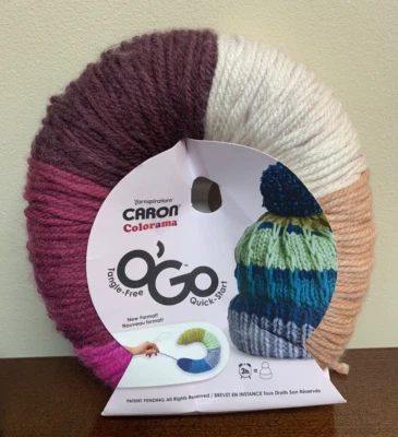 Brand New Yarnspirations Caron Colorama O’Go Yarn Skein -  Lippy 68004 - Image 1 of 3