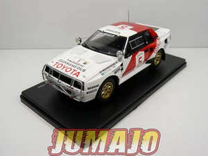RVQ34 Voiture Rallye 1/24 SALVAT Models : TOYOTA Celica Twin Cam Turbo 1984 #5 W - Imagen 1 de 7