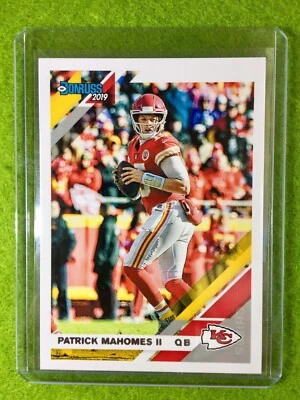 PATRICK MAHOMES CARD JERSEY #15 KC CHIEFS 2019 Panini Donruss Football - Image 1 of 4