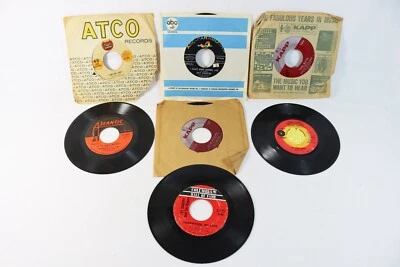 7 Vintage Records Pop Rock Vinyl 45's Todd Rundgren Ray Charles Fortunes 1950's Foto 1 de 4