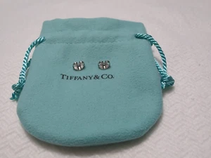 Authentic Tiffany & Co. Platinum 950 Pair Push Backs for Earrings - Picture 1 of 15