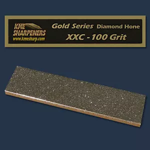 KME Sharpening System- Gold Series XX-Coarse Diamond Hone-100 grit - Picture 1 of 1
