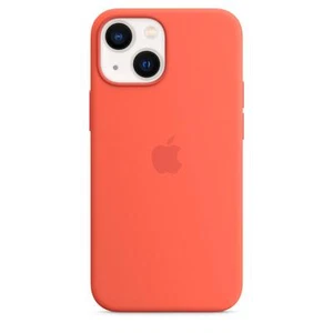 Oryginalne / Oficjalne Apple iPhone 13 Mini Silikonowe etui / Pokrowiec Nektarine (pomarańczowy) - Zdjęcie 1 z 9