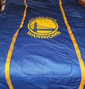 Coverage NBA Golden State Warriors Twin Comforter w/ 2 Pillow Sham * Made USA * - Picture 1 of 9