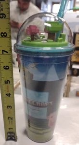 9.5" MINECRAFT DOME CUP Movie Exclusive 2025 travel Cinemark Regal Theater wolf - Picture 1 of 5