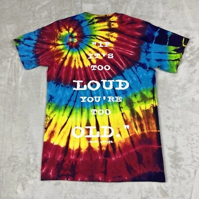 Camisa Tie Dye Salón de la Fama del Rock & Roll Pequeña para Hombre Foto 1 de 4