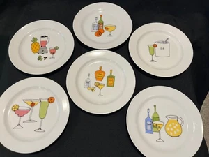 Margarita by Signature Appetizer Plates New in Box - 6.75" Diameter -  Set of 6 - Picture 1 of 8