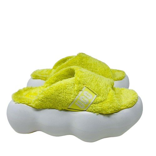 Ugg SugarCloud sandali con plateau slide donna taglia 10