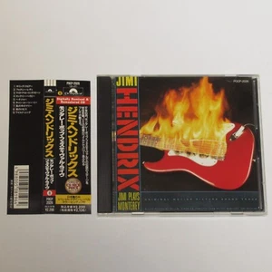 JIMI HENDRIX JIMI PLAYS MONTEREY JAPAN CD POCP-2026 w/OBI+MINI POSTER - Bild 1 von 8