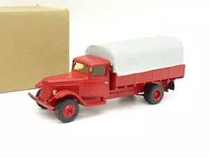 Idem Kit Montato Sb 1/50 - Citroën Tipo 23 Altopiano Coperto Rosso - Foto 1 di 3