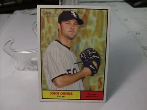 2010 Topps Heritage #185 - John Danks - Chicago White Sox (3067) - Bild 1 von 2