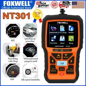 Foxwell OBD2 Engine Universal Car Automotive Code Reader Scanner Diagnostic Tool - Picture 1 of 11