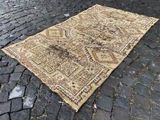  Wool rug, Turkish rug, Vintage rug, Handmade rug, Area, Carpet | 3,5 x 6,1 ft