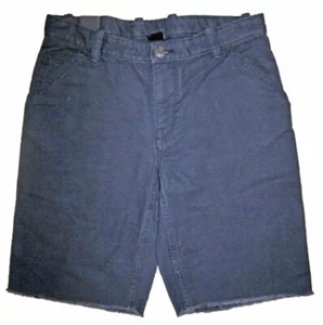 Gap Kids Boys Navy Blue Raw Hem Shorts 14 $30 NWT - Picture 1 of 2