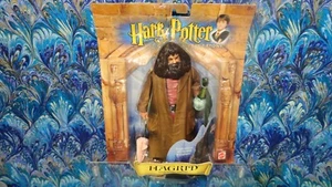 Harry Potter & the Sorcerer's Stone Hagrid Figure 2001 With Norbert First Movie - Picture 1 of 8