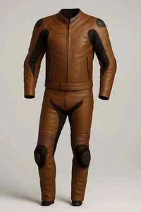 Custom Motorbike Motorcycle Racing Leather 1 & 2 Piece Suit - Bild 1 von 4