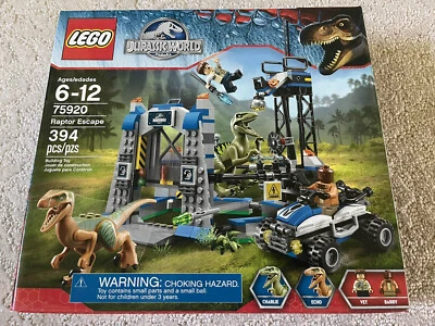 LEGO 75920 Jurassic World: Raptor Escape NEW Mint Very RARE - Image 1 of 4
