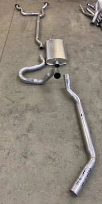 Lincoln Continental 460 1975-77 escape único, aluminizado, coches con dos convertidores Foto 1 de 2