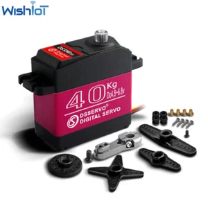 1-4pcs DS3240 High Torque Digital Servo 40kg Servo for 1/8 1/10 Baja RC Car - Picture 1 of 11