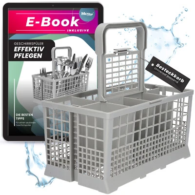 McFilter Universal Besteckkorb für Spülmaschine Geschirrspüler div. Hersteller - Bild 1 von 4
