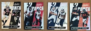 2018 PANINI ABSOLUTE ONE TWO PUNCH PARALLEL NFL CARD YOU PICK OTP