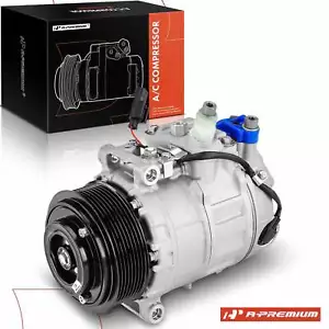 A/C Compressor with Clutch for Mercedes-Benz W203 C32 AMG 2002-2004 0002307811 - Foto 1 di 10
