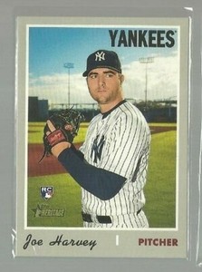 2019 Topps Heritage #698 Joe Harvey RC (ref 76049)