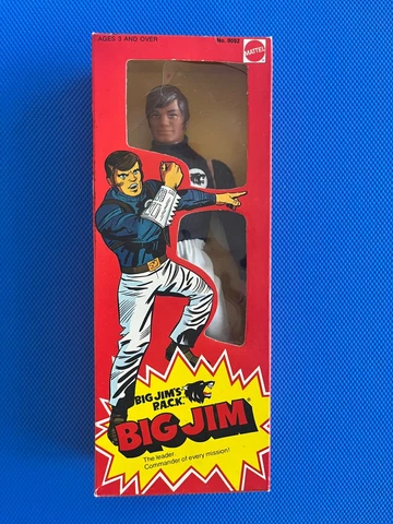 1976 original Mattel BIG JIM P.A.C.K.  COMMANDER  mint in HIGH GRADE box  !!!!! Cover