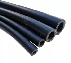 Tubo Aria Compressa in Gomma 20 Bar Tubo Acqua Rinforzato Alta Qualità Tubo Nero - Foto 1 di 2