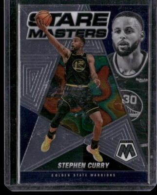 2021-22 Panini Mosaic #18 Stephen Curry Stare Masters Mosaic - Image 1 of 2