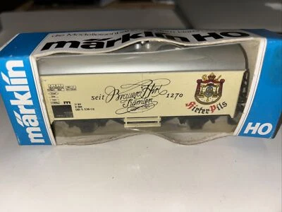 Märklin 4415 Hirtir Pils Bierwagen Beer Wagon Car HO - Image 1 of 4