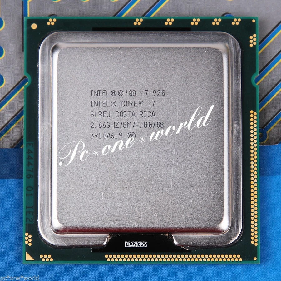 Intel Core i7-920 i7-950 i7-960 i7-970 i7-975 i7-980 i7-980X LGA1366 Desktop CPU - Image 1 of 1