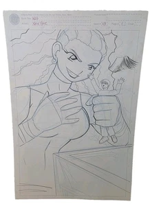 Ninja High School Comic Anime Original Production Art Full Issue 103 Katie Bair - Bild 1 von 10